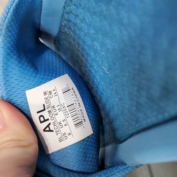 APL Womens Big Logo Slide Labs Flats shoes sz 8 - Picture 10 of 10